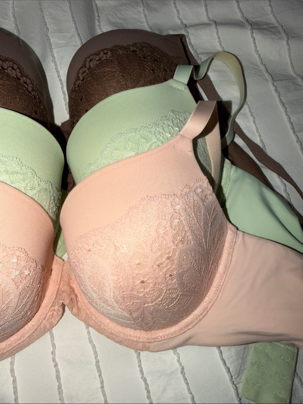 EUC Qty 3 Sz 34C Auden “The Icon” Bra - Picture 2 of 9